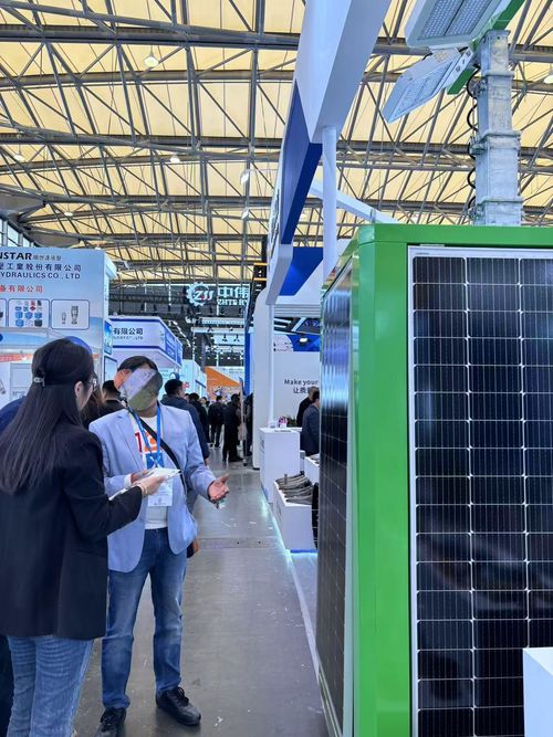 Latest company news about La société ENWEI présente des produits solaires à l'exposition internationale Bauma 2024