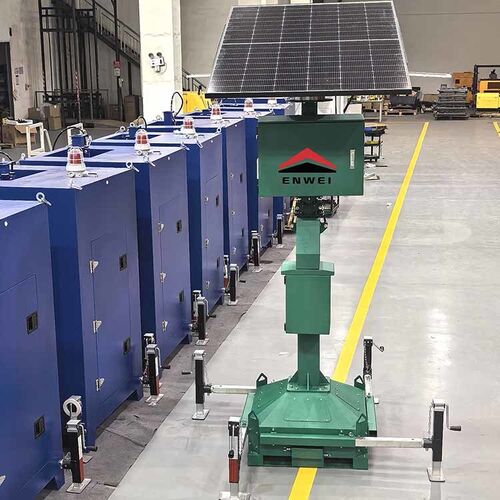 Latest company news about Tour d'éclairage à projecteur solaire de grande fiabilité pour un parking