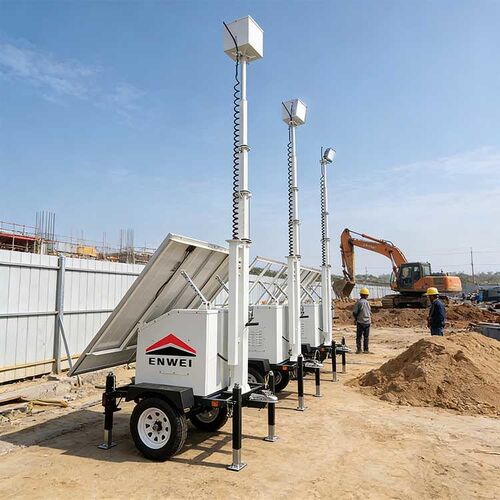 Latest company news about Comment les remorques de caméras solaires résolvent les problèmes de sécurité à distance en Arabie saoudite