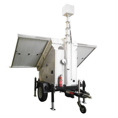 Trailers de générateurs solaires portables efficaces personnalisés 3*400W