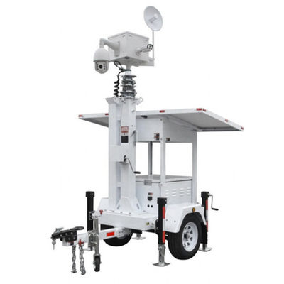 Appareil de surveillance solaire mobile Appareil de caméra de sécurité pour les travaux de construction
