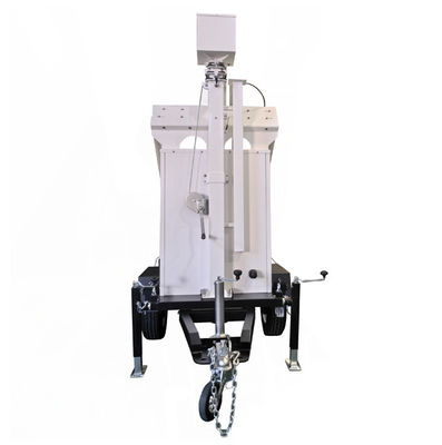 Trailers solaires mobiles multifonctionnels avec panneau solaire de 3*400W