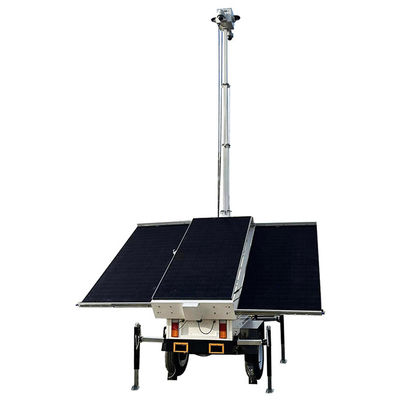 Caméras solaires à courant continu de 24 V Cctv pour la surveillance des zones minières