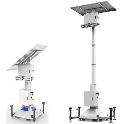 Panneau solaire de 420 watts Tour LED pour l'éclairage de la construction routière