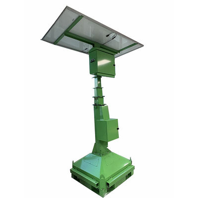 Système de panneau solaire à courant continu 24V Tour lumineuse à LED pour l'éclairage minier de surface