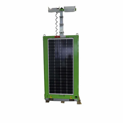Gestion intelligente Système d'énergie solaire Énergie éclairage à LED Tour Cuboide Pour l'éclairage scénique