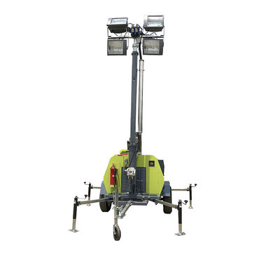 Tour d'éclairage à moteur fort 220V/50HZ pour éclairage à ciel ouvert