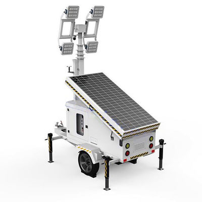 Tour d'éclairage solaire avec 4*100W LED pour l'éclairage de secours en cas de catastrophe