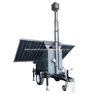 Tires de surveillance solaire mobiles à 24 V de courant continu pour la surveillance des installations