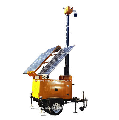 Appareil de surveillance portable à énergie solaire pour surveillance de zones éloignées
