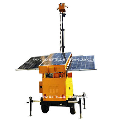 Caméras solaires mobiles, caméras de vidéosurveillance, remorques, tours de surveillance portables pour la surveillance des secours d'urgence