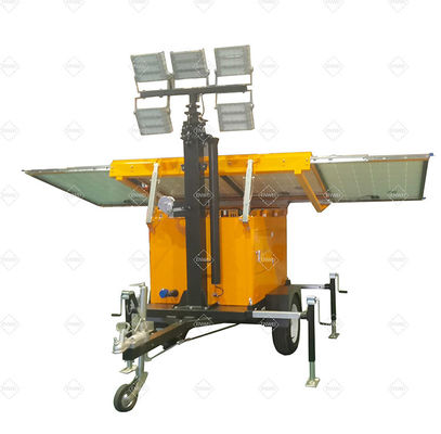 Appareils de lumière solaire avec panneaux solaires 3*460W pour éclairer les zones éloignées