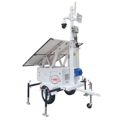 Appareil de surveillance mobile Appareil de surveillance solaire pour la surveillance des mines à ciel ouvert