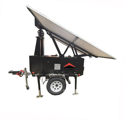 Panneaux solaires, appareils photo, caméras Cctv, remorques DC 24V pour la surveillance des fermes