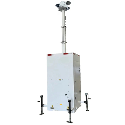 2025 Tour de surveillance cube caméra CCTV pour site de stationnement - Caméra cube portable