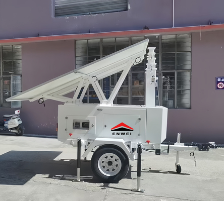 Appareil solaire à caméra de surveillance solaire Appareil solaire portable avec système d'énergie pour la surveillance du chantier de construction