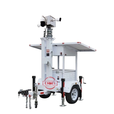 Appareil solaire à caméra de surveillance solaire Appareil solaire portable avec système d'énergie pour la surveillance du chantier de construction