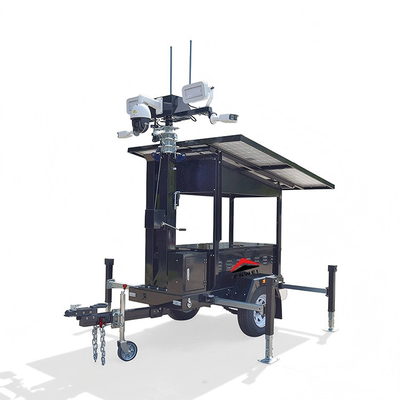 Travail à plein temps Caméras solaires pour la surveillance des chantiers de construction