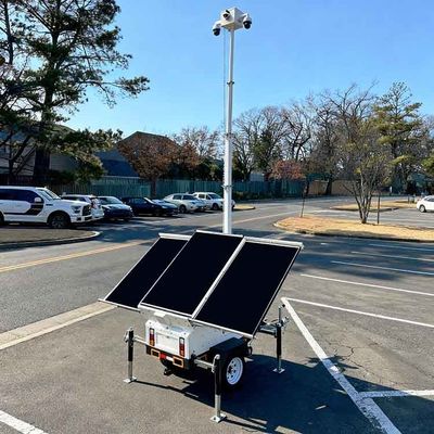 Appareil de surveillance solaire pour la surveillance de la sécurité sur le chantier de construction